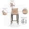 Manhattan Comfort Shubert Barstool in Tan BS019-TN - alternate 3